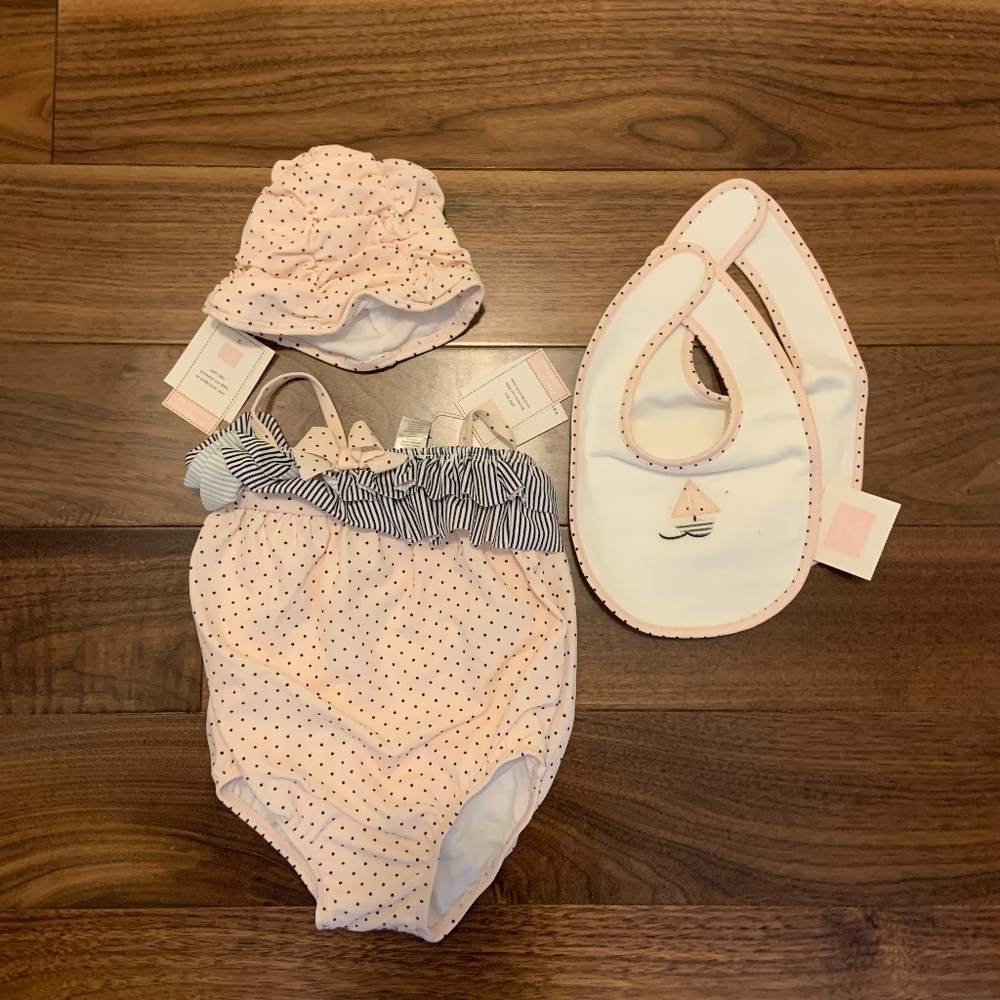 NWT Janie and Jack Swim Set